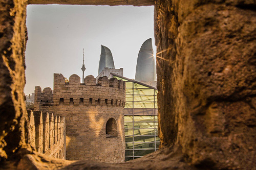 Old City-Night Baku