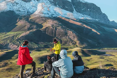 Ataturk Peak-Heydar Peak Hiking Tour  (2 days, 1 night)