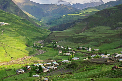 Khinalig-Anzir Waterfall Hiking Tour