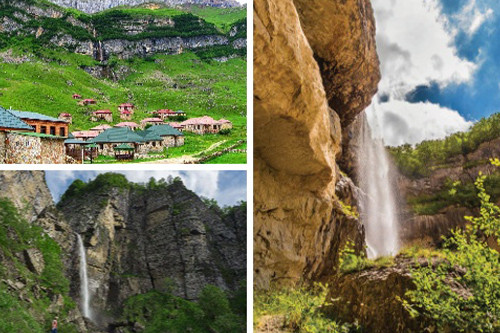 Hiking Tour To Laza And Mujug Waterfalls in Gabala